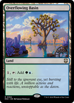 Overflowing Basin (M3C-362) - Modern Horizons 3 Commander - Poke-Collect