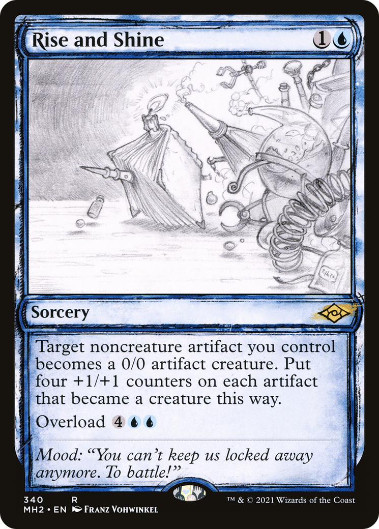Rise and Shine (MH2-340) - Modern Horizons 2: (Showcase) Foil - Poke-Collect