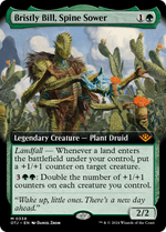 Bristly Bill, Spine Sower (OTJ-338) - Outlaws of Thunder Junction: (Extended Art) - Poke-Collect