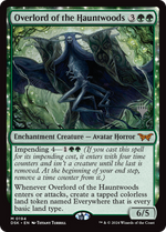 Overlord of the Hauntwoods (PPDSK-194) - Duskmourn: House of Horror Promos: (enchantment) - Poke-Collect
