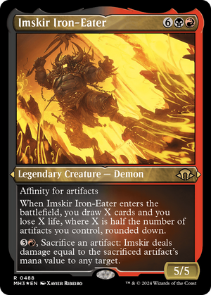 Imskir Iron-Eater (Foil Etched) (MH3-488) - Modern Horizons 3 Foil - Poke-Collect