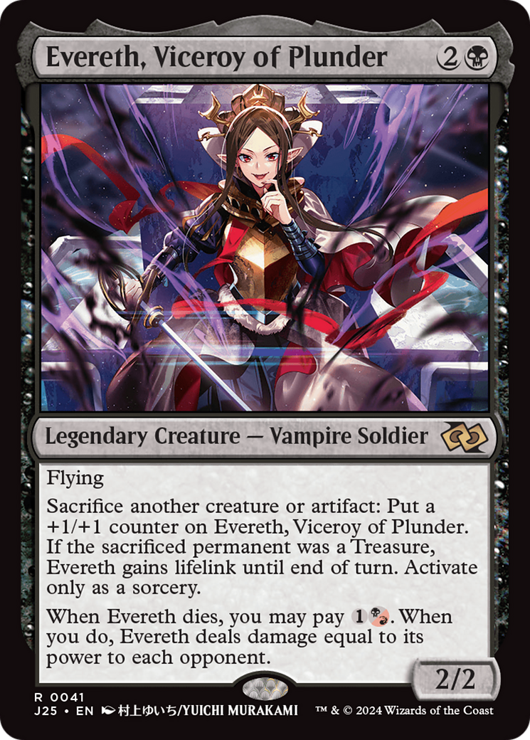 Evereth, Viceroy of Plunder (J25-041) - Foundations Jumpstart - Poke-Collect