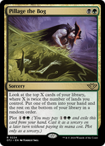 Pillage the Bog (OTJ-224) - Outlaws of Thunder Junction Foil - Poke-Collect