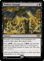 Pitiless Carnage (OTJ-098) - Outlaws of Thunder Junction Foil - Poke-Collect