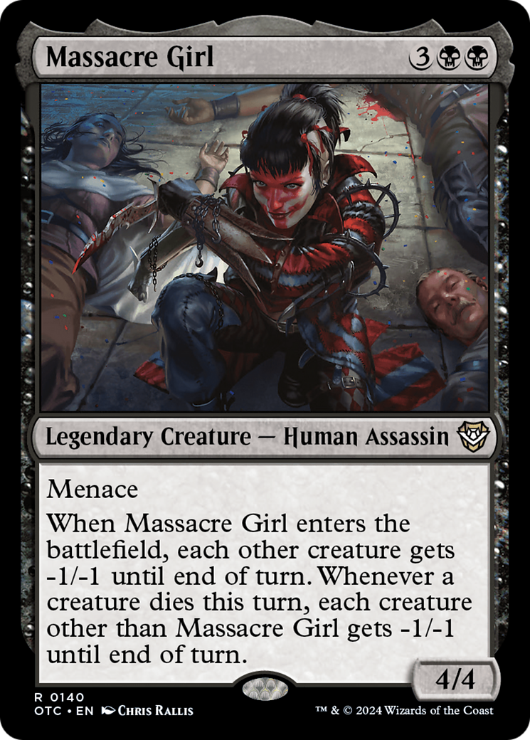 Massacre Girl (OTC-140) - Outlaws of Thunder Junction Commander - Poke-Collect