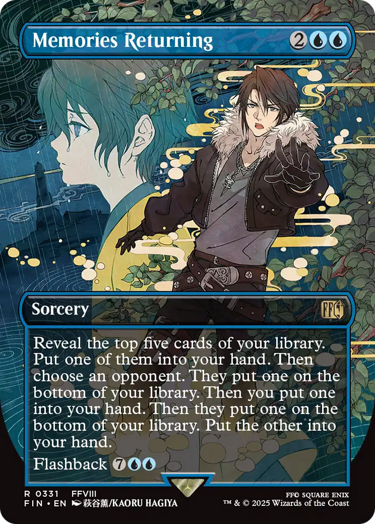 Memories Returning (FIN-331) - FINAL FANTASY (Borderless) Foil - Poke-Collect