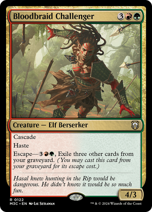 Bloodbraid Challenger (M3C-122) - Modern Horizons 3 Commander - Poke-Collect