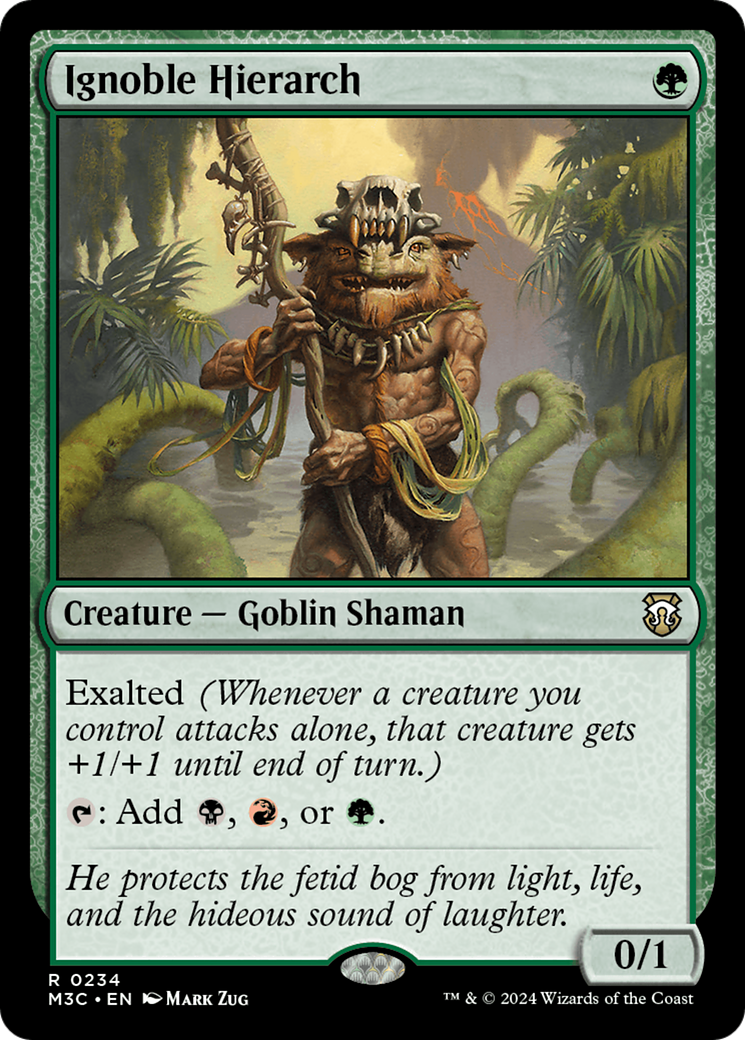 Ignoble Hierarch (M3C-234) - Modern Horizons 3 Commander - Poke-Collect