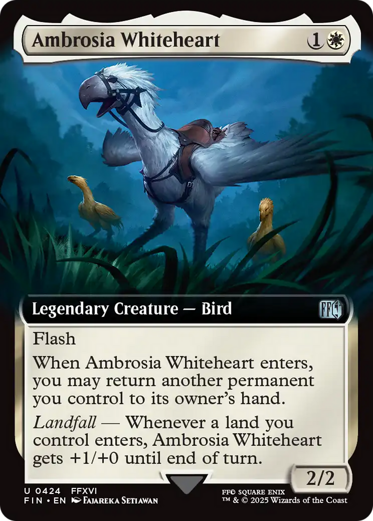 Ambrosia Whiteheart (FIN-424) - FINAL FANTASY: (Extended Art) Foil - Poke-Collect