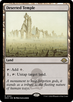 Deserted Temple (MH3-301) - Modern Horizons 3 - Poke-Collect