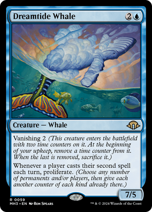Dreamtide Whale (MH3-059) - Modern Horizons 3 Foil - Poke-Collect