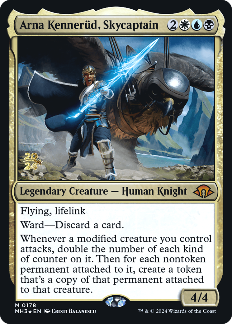 Arna Kennerüd, Skycaptain (PRE-178) - Modern Horizons 3 Promos Foil - Poke-Collect