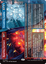Roaring Furnace // Steaming Sauna (DSK-343) - Duskmourn: House of Horror (Borderless) Foil - Poke-Collect