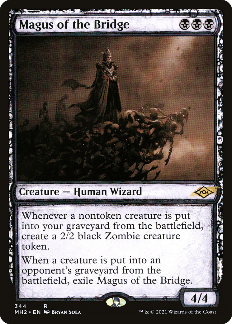 Magus of the Bridge (MH2-344) - Modern Horizons 2: (Showcase) Foil - Poke-Collect