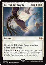 Entreat the Angels (DSC-099) - Duskmourn: House of Horror Commander - Poke-Collect