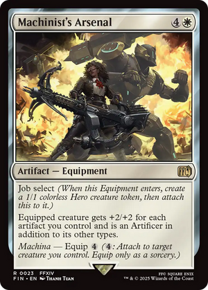 Machinist's Arsenal (FIN-023) - FINAL FANTASY Foil - Poke-Collect