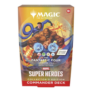 Magic the Gathering: Universes Beyond Marvel Super Heroes Commander Collector Deck - The Fantastic Four