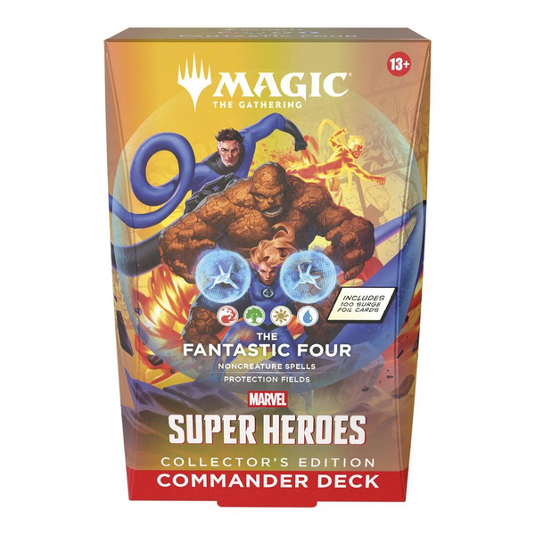 Magic the Gathering: Universes Beyond Marvel Super Heroes Commander Collector Deck - The Fantastic Four