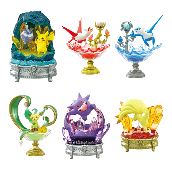 Pokemon Gemstone Collection Blind Box - all 6 figures in the set