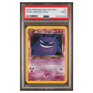 Dark Gengar Holo Neo Destiny #6 PSA 9 - Poke-Collect