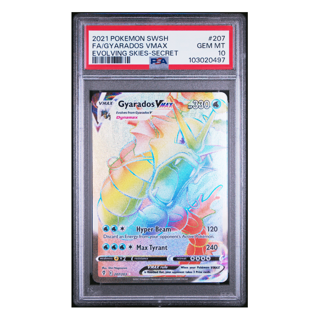 Gyarados VMAX Secret Rare Evolving Skies #207 PSA 10 - Poke-Collect