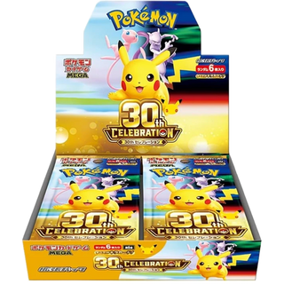 Japanese 30th Celebration (M6a) Pokémon booster box, sealed