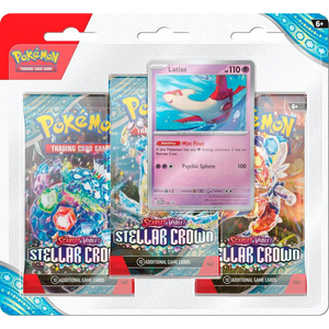 Scarlet & Violet: Stellar Crown - 3 Pack Blister (Latias)