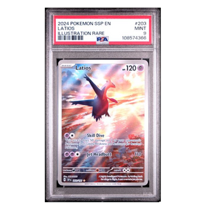 Latios IR Surging Sparks #203 PSA 9 - Poke-Collect
