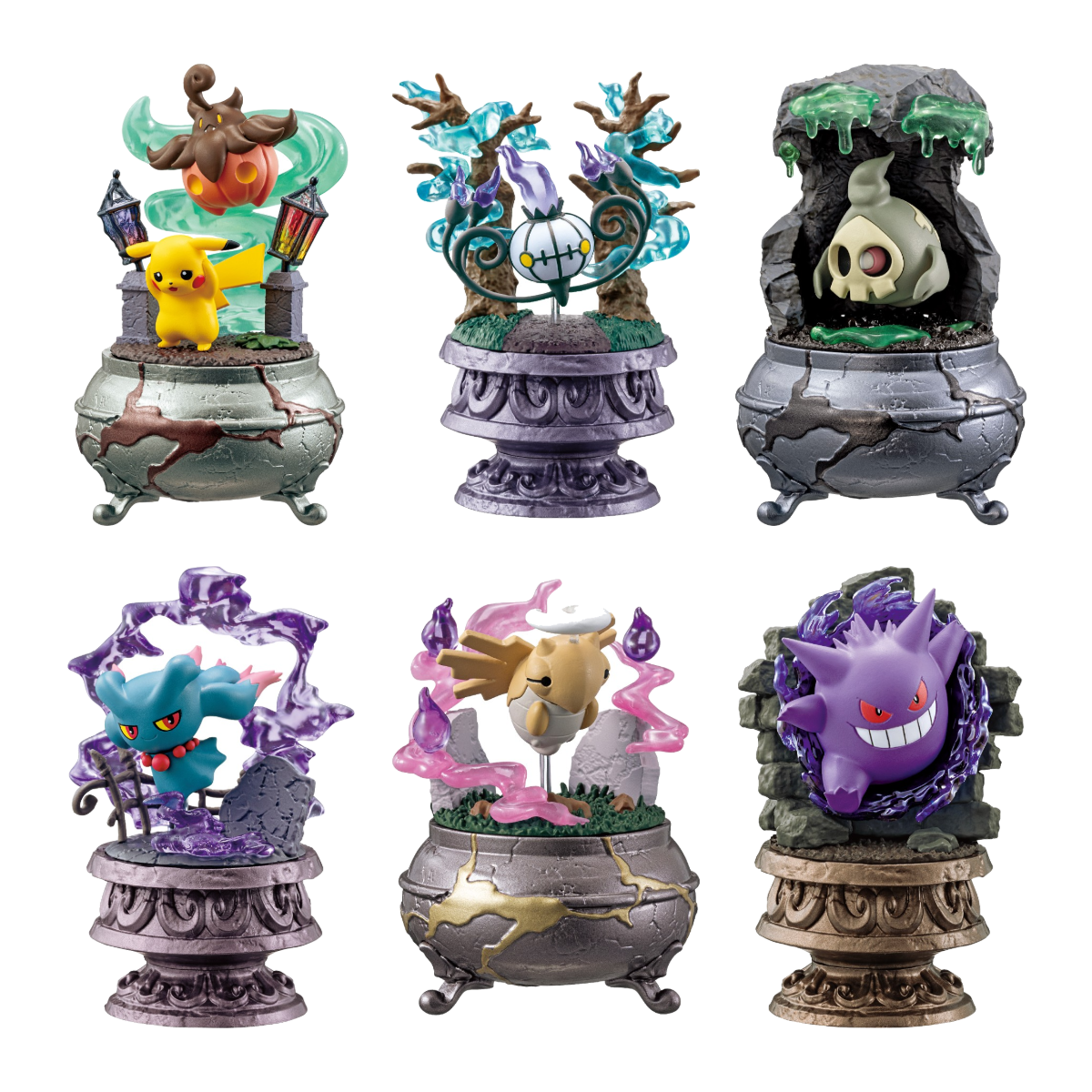 Pokemon Little Night 2 Blind Box - all 6 figures in the set