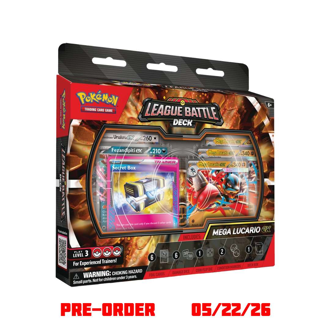 Mega Lucario ex League Battle Deck - Poke-Collect