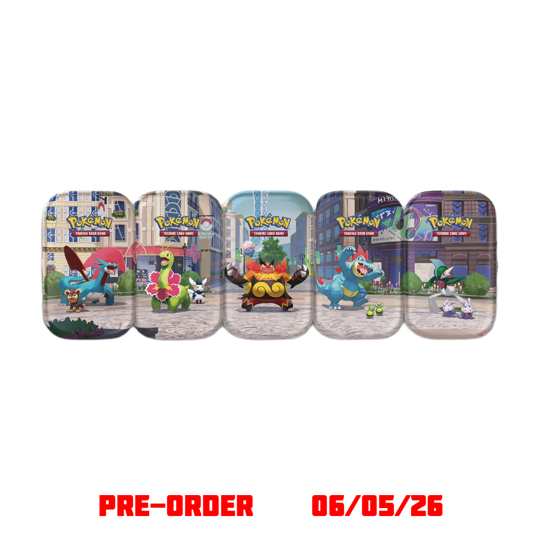Lumoise City Mini Tins (Set of 5) - Poke-Collect