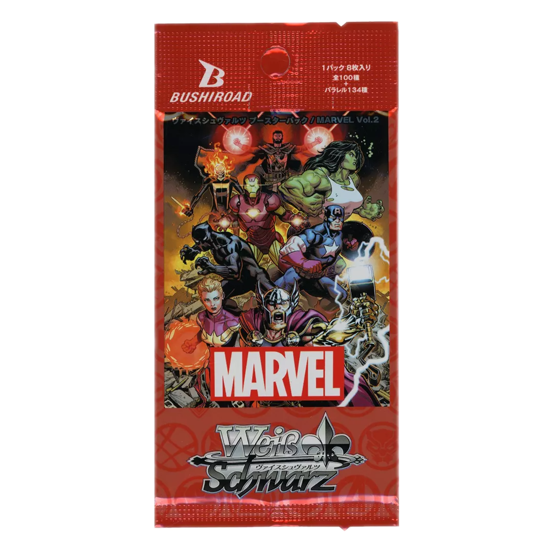 Weiss Schwarz Marvel Volume 2 Booster Pack