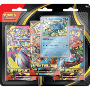 Mega Evolution 3-Pack Blister (Golduck) - Poke-Collect