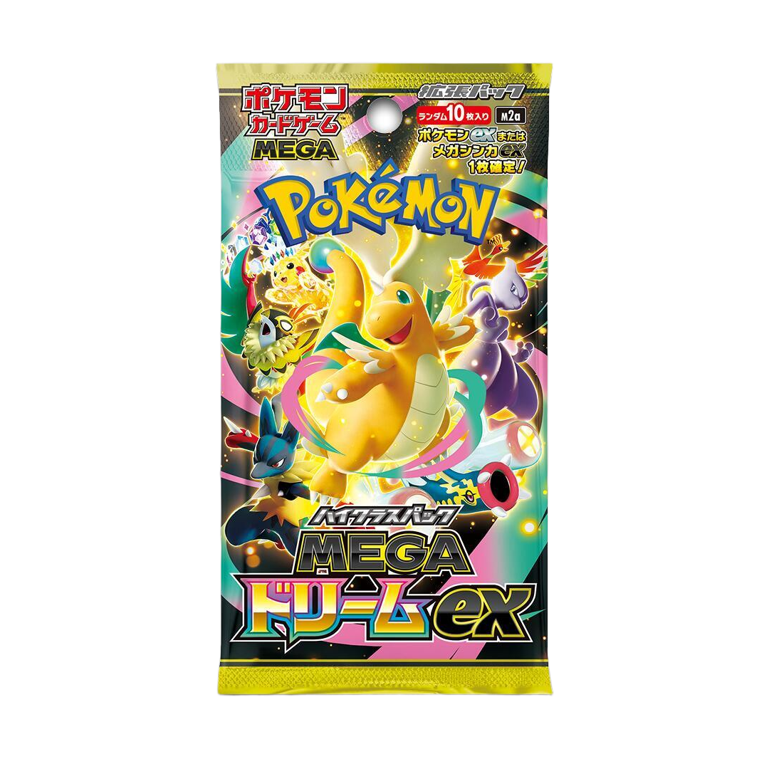 Japanese Mega Dream ex Booster Pack - Poke-Collect