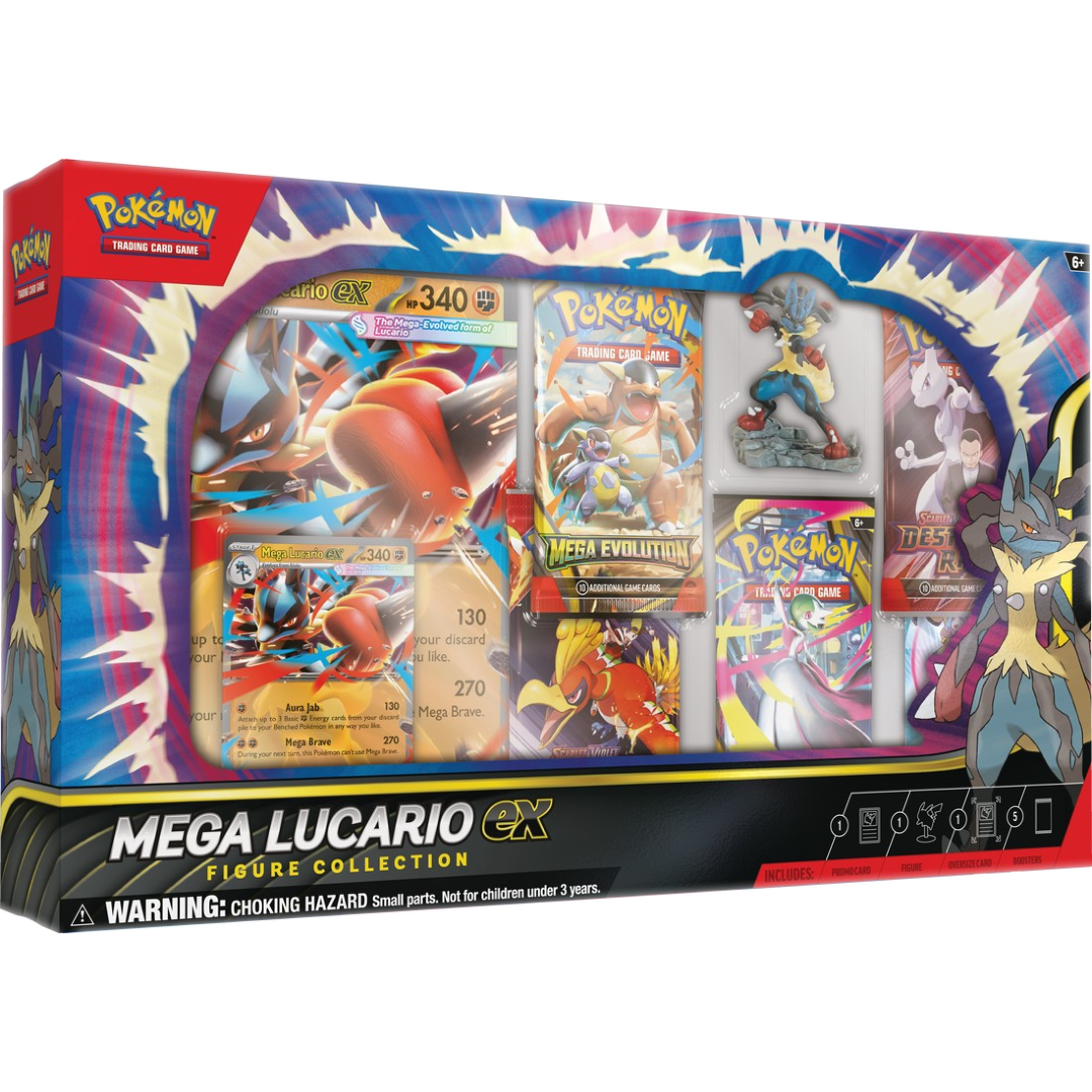 Mega Lucario ex Figure Collection - STOREFRONT ONLY - Poke-Collect