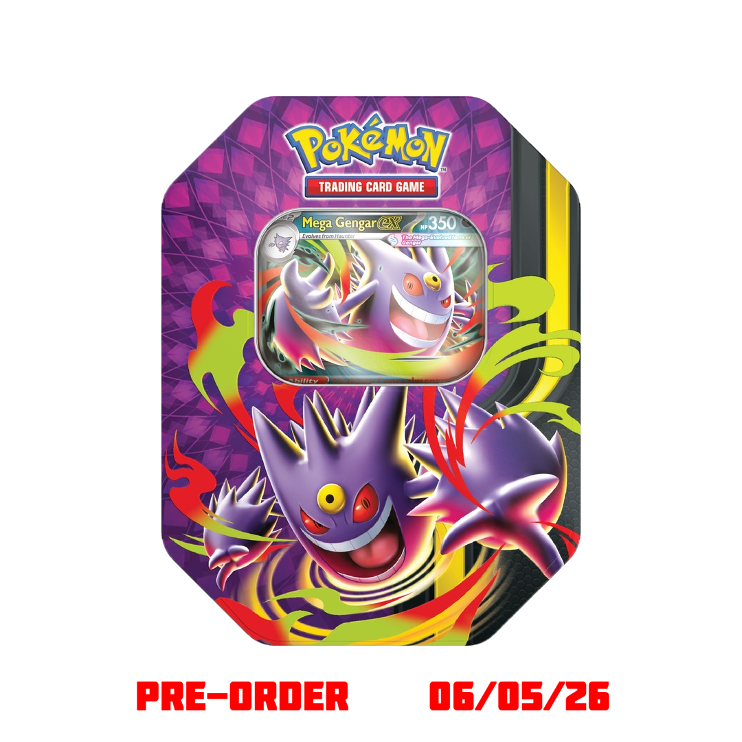 Mega Moonlit Tin - Mega Gengar ex - Poke-Collect