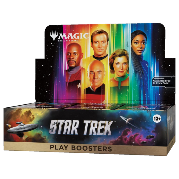Magic the Gathering: Universes Beyond Star Trek - Play Booster Display