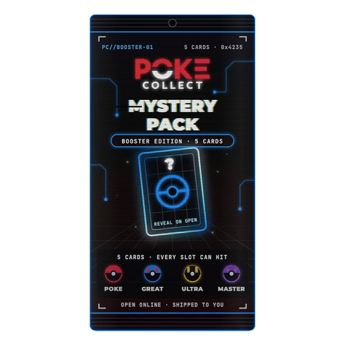 Poke-Collect Mystery Pack: Booster Edition (animated)