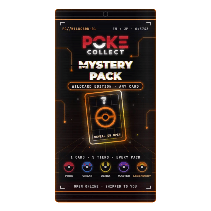 Poke-Collect Mystery Pack: Wildcard Edition (animated)