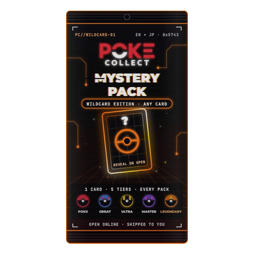 Poke-Collect Mystery Pack: Wildcard Edition (animated)