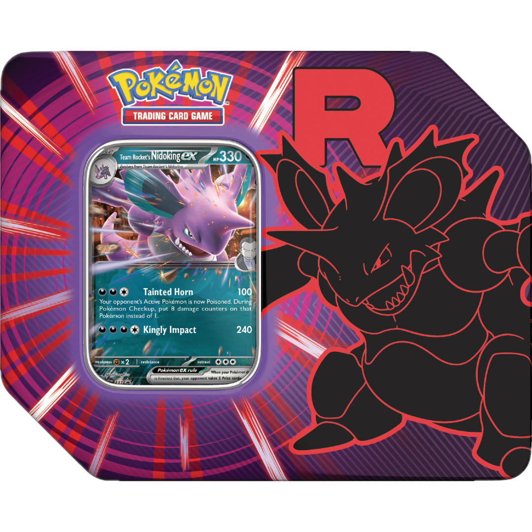 Team Rocket Tin (Nidoking) - Poke-Collect