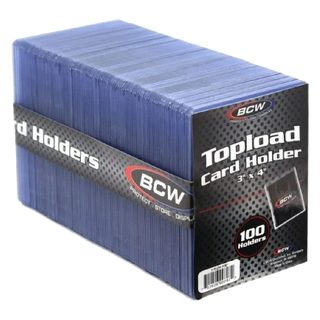 100 BCW Standard Top Loaders Bundle