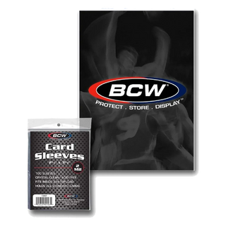100 BCW Standard Card Sleeves