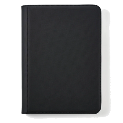 Arcane Fortress Binder: 9-Pocket- Solid Color- Black