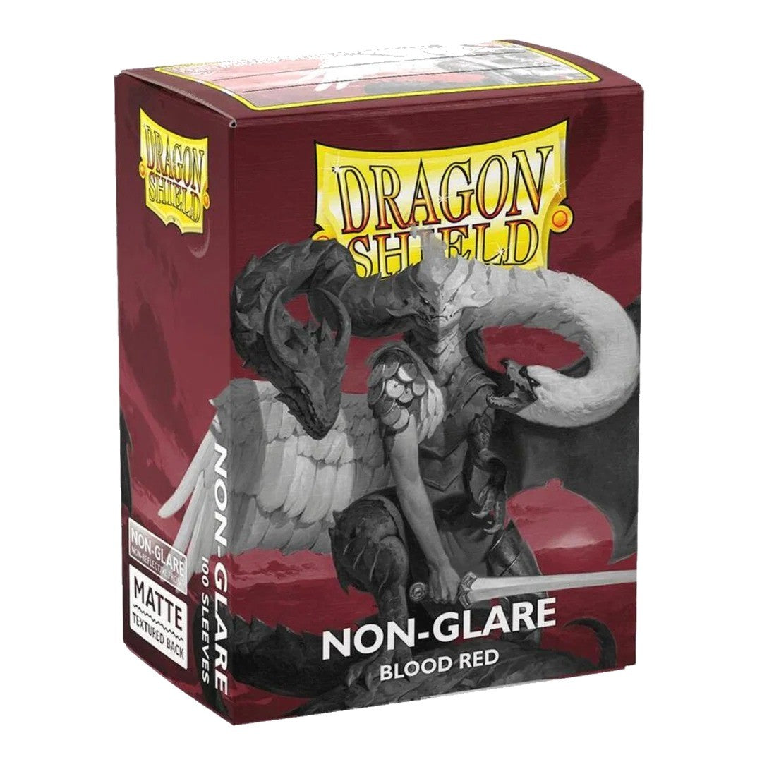 Dragon Shield Sleeves | Blood Red Non - Glare