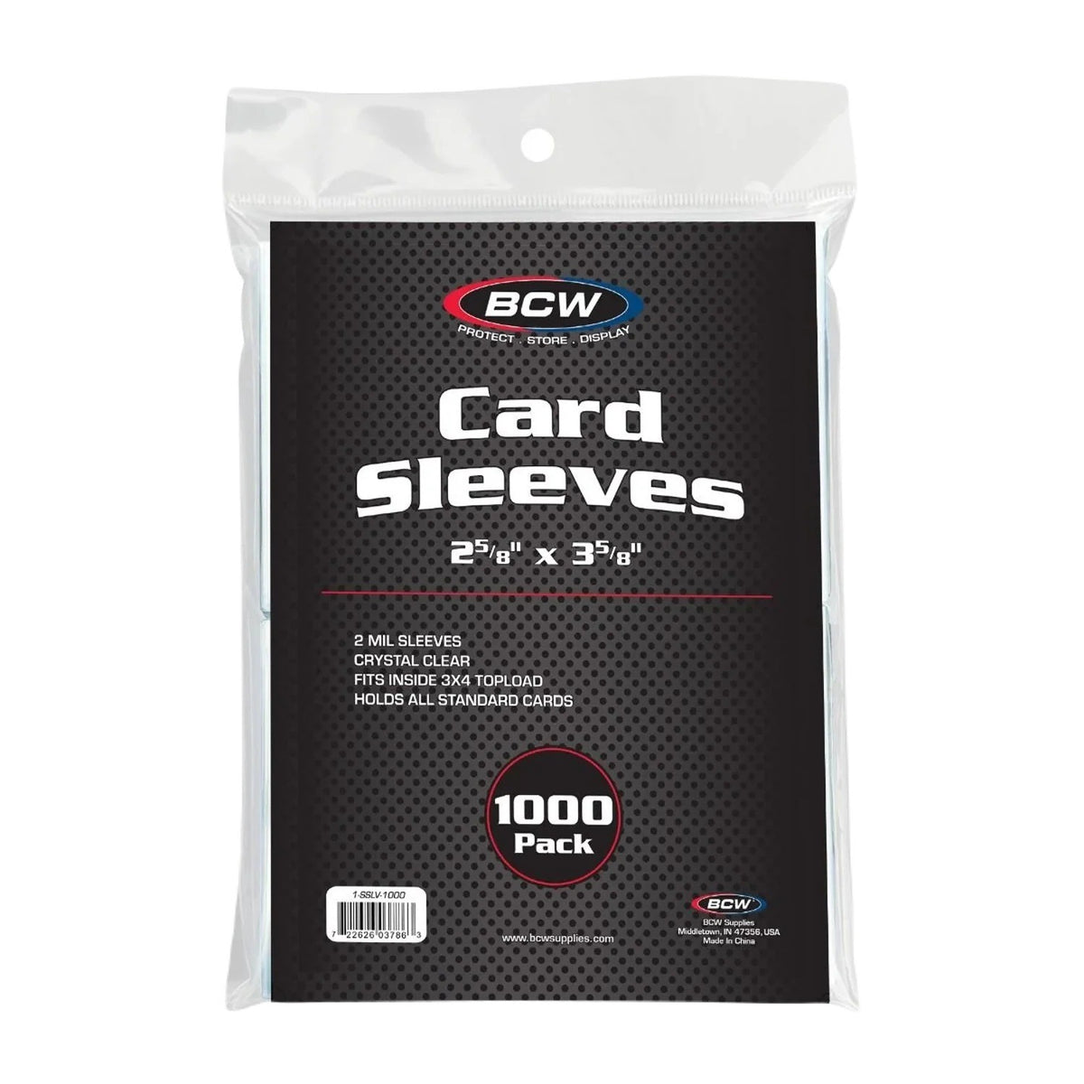 BCW Standard Card Sleeves (1000)