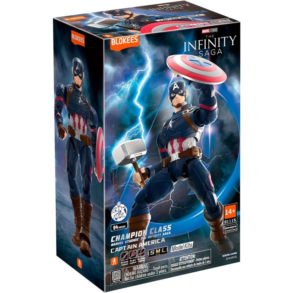 BlokEES - Marvel Infinity Saga - Champion Class Captain America