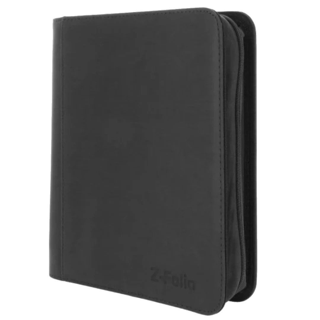 BCW Z-Folio 4-Pocket LX Album - Toploader Binder (Black)