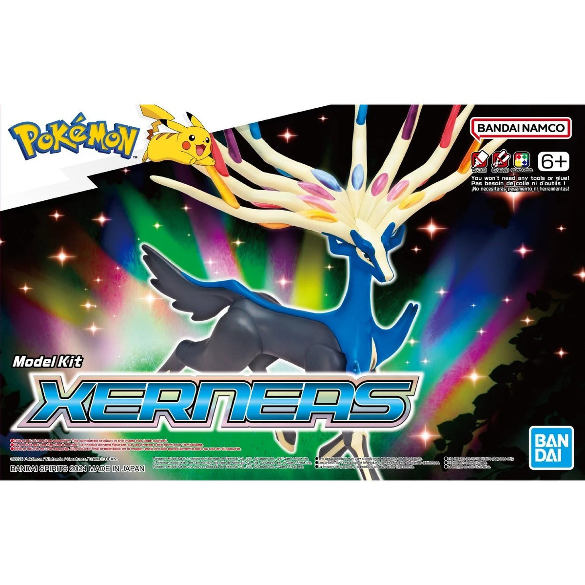 Xerneas Plastic Model Kit Bandai