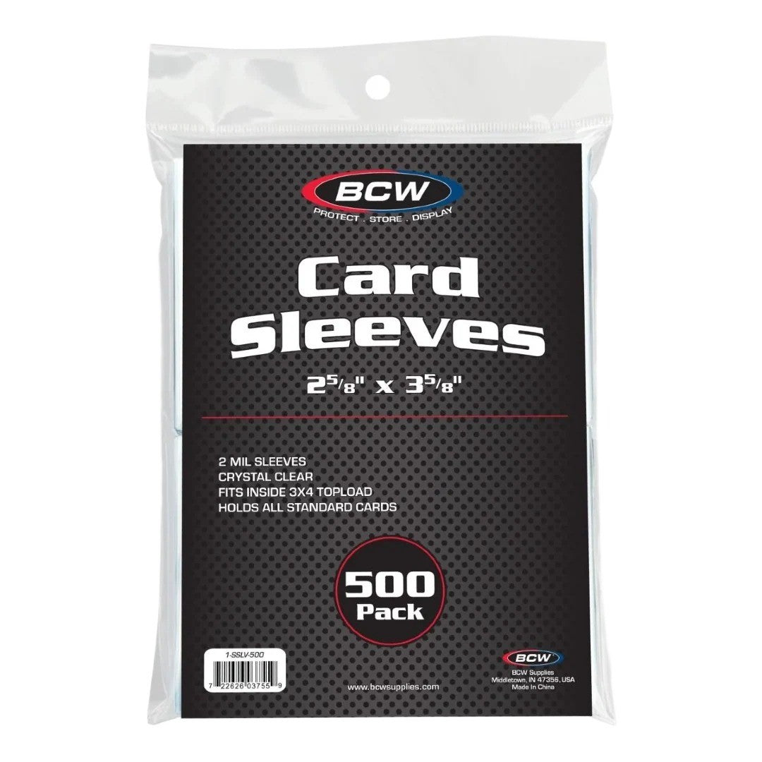 BCW Standard Card Sleeves (500)